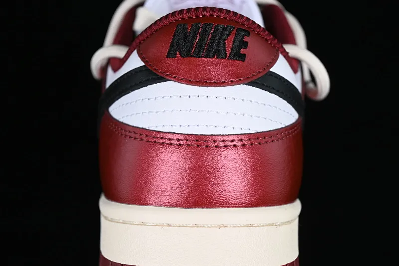 All Categories Nk SB Dunk Series Nk SB Dunk Low Low-top sneakers Nk Dunk Low PRM Red Wine Estate Old Retro Chicago Deconstruction SB Strap Low-top Casual Shoes FJ4555-100